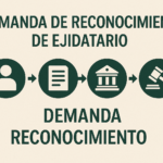 DEMANDA DE RECONOCIMIENTO DE EJIDATARIO
