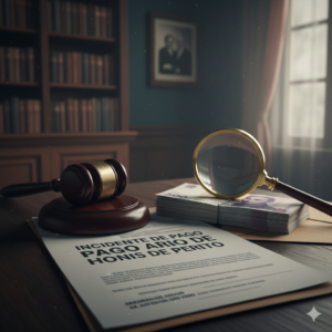 INCIDENTE DE PAGO DE HONORARIOS DE PERITO