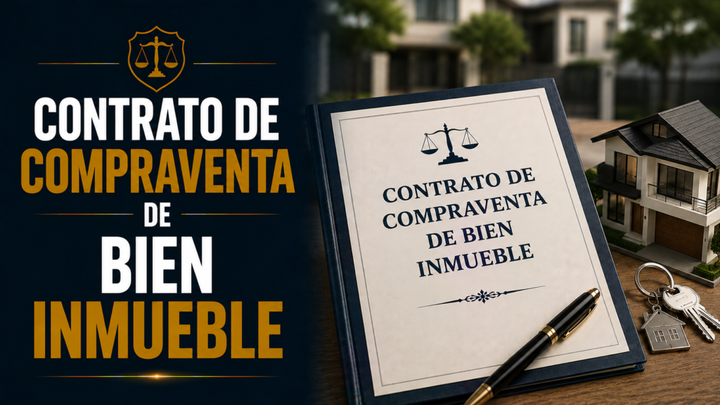 CONTRATO DE COMPRAVENTA DE BIEN INMUEBLE