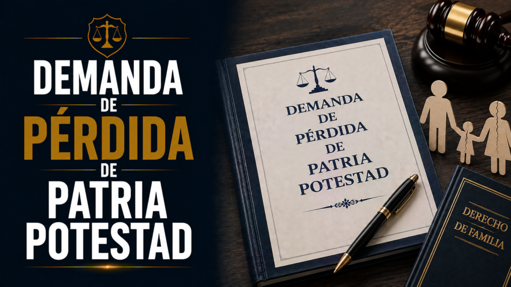 DEMANDA DE PÉRDIDA DE PATRIA POTESTAD