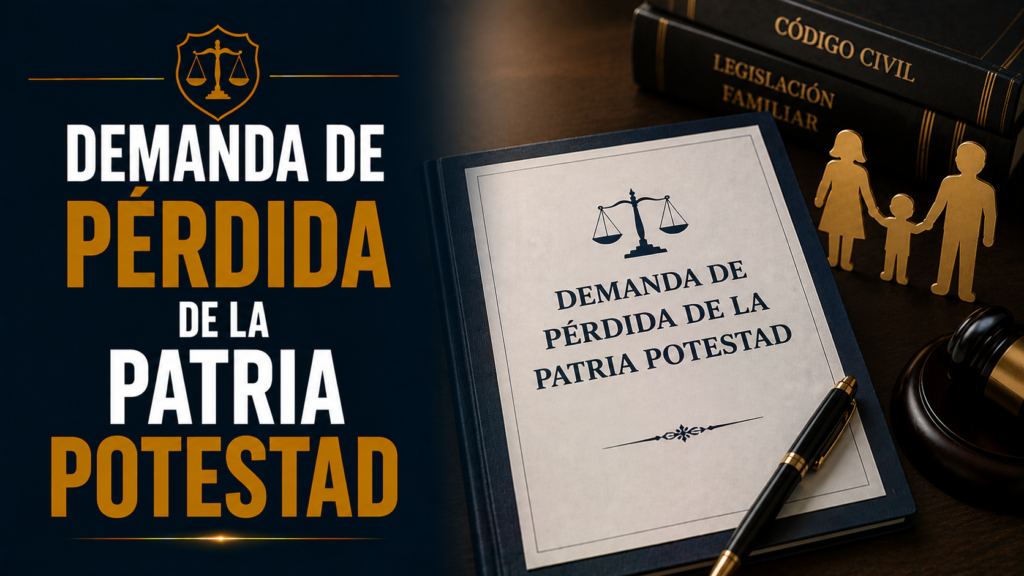 DEMANDA DE PÉRDIDA DE LA PATRIA POTESTAD