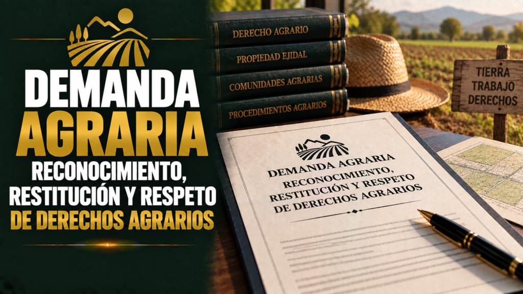 DEMANDA AGRARIA