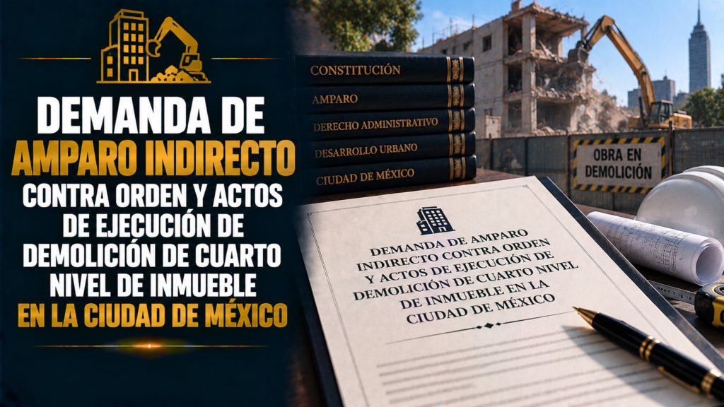 DEMANDA DE AMPARO INDIRECTO