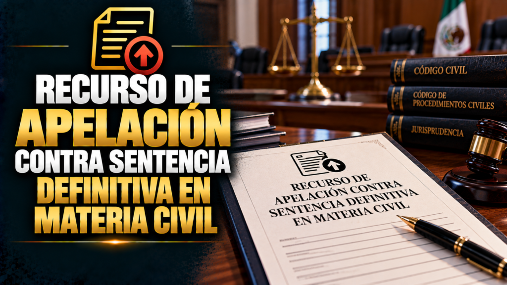 RECURSO DE APELACIÓN
