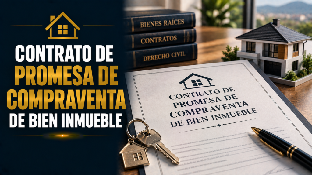 CONTRATO DE PROMESA DE COMPRAVENTA DE BIEN INMUEBLE