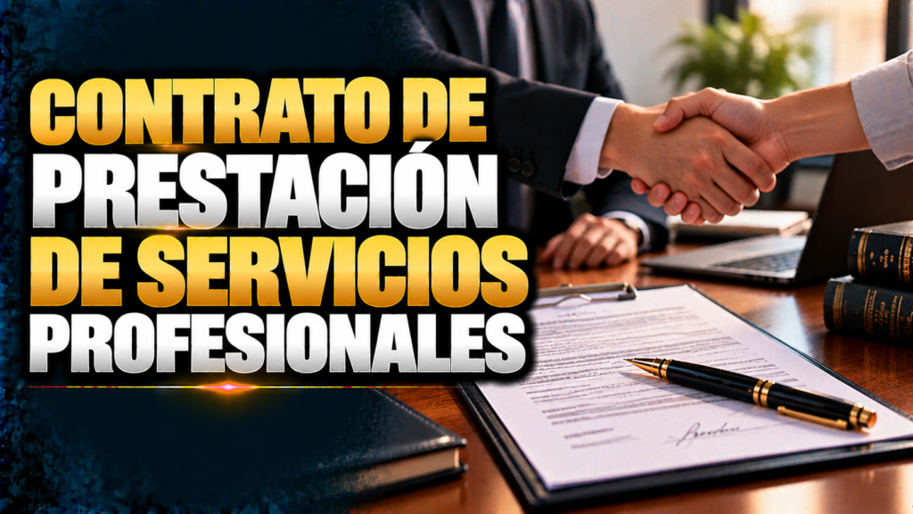 CONTRATO DE PRESTACIÓN DE SERVICIOS PROFESIONALES