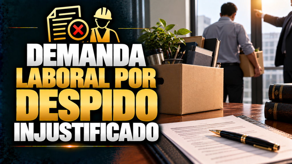 DEMANDA LABORAL POR DESPIDO INJUSTIFICADO